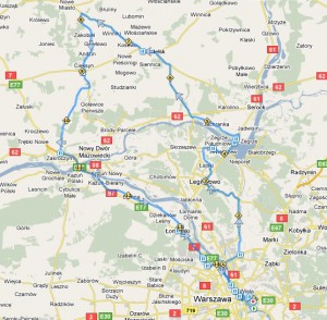 20100418 mapa przejazdu 300x294 Badania wsiłkowe i ciężkie treningi